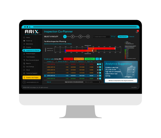 ARIX Analytics Inspection Co-Planner 560x482